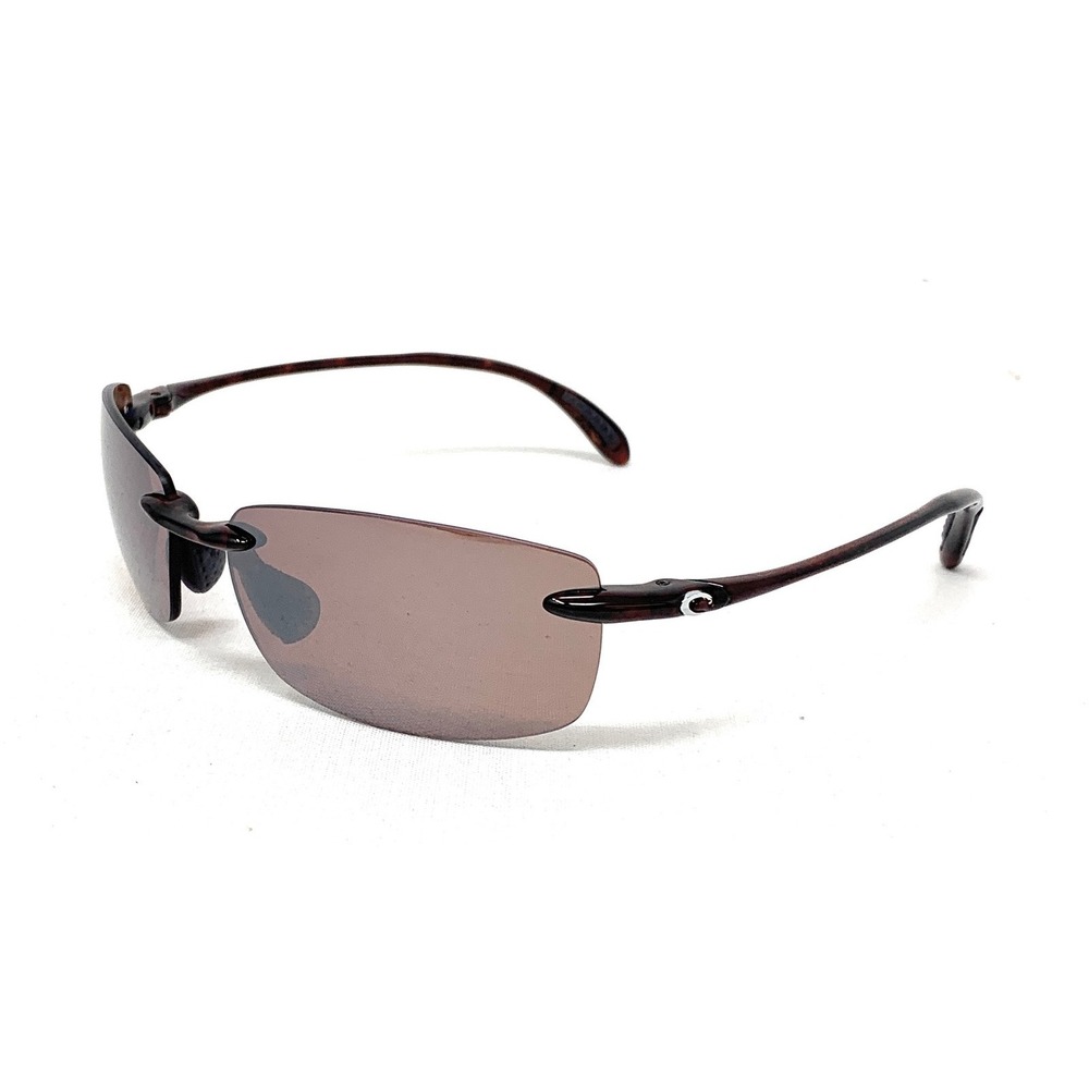COSTA DEL MAR Men's Ballast Polarized Sunglasses Tortoise / Silver Mirror 580P